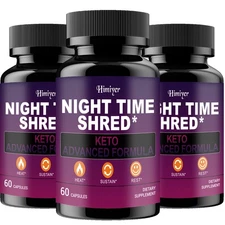 3 bottles of nighttime sleep capsules, designed for women, shelf life 730 days.
