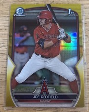 2023 Bowman Draft Joe Redfield #BD-122 (RC) Yellow  /75
