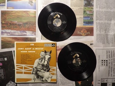 Just Keep A-Movin' - Hank Snow - 45EP - EPB-113 - RCA Victor