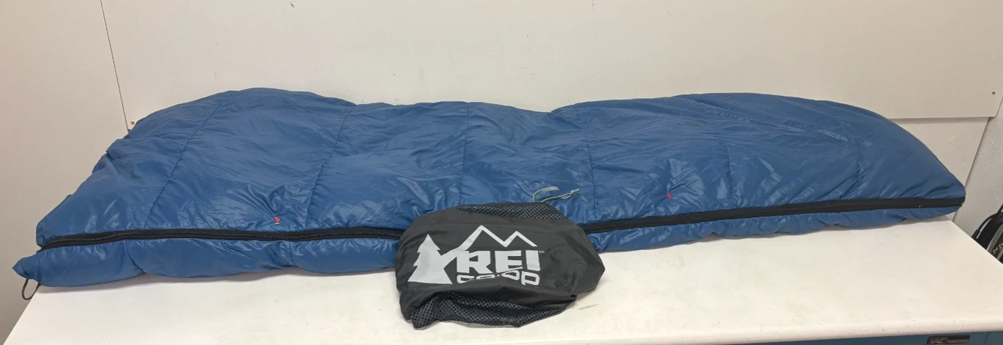 RARE Vintage Jones Leisure BAK-PAK Down Insulated Sleeping Bag Fast Shipping