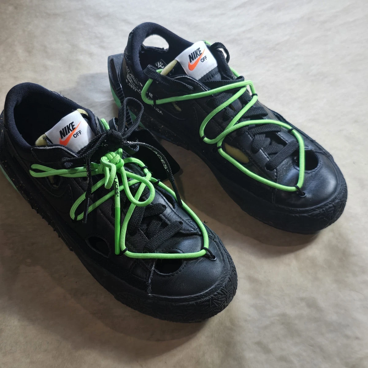 Nike Off-White x Blazer Low Black | eBay display picture 1