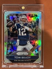 2015 Panini Prizm - Tom Brady #12 Silver Prizm New England Patriots GOAT 🐐