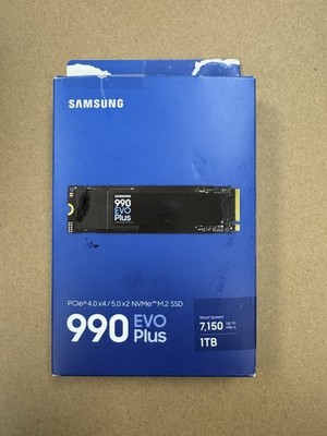 Samsung 990 EVO Plus 1TB NVMe M.2 PCIe Gen 4.0/5.0 2280 SSD MZ-V9S1T0
