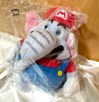 Super Mario Bros. Wonder Elephant Ver. Plüschtier Größe S Stofftier Limitiert...