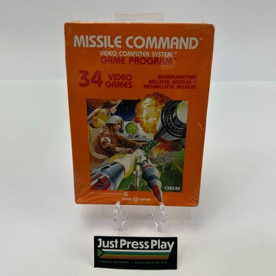 New Sealed Missile Command Game Program for Atari Video Computer System 2600