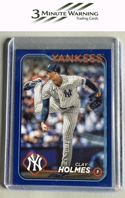2024 Topps #247 Clay Holmes Royal Blue