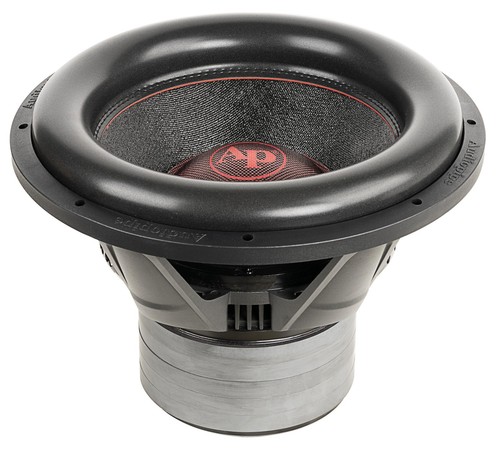 15" 1500W RMS Dual 2-Ohm 5-Stack Composite Cone Subwoofer Audiopipe - Picture 3 of 6
