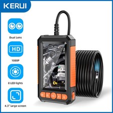 Industrial Endoscope Camera 1080P HD 4.3'' Screen Borescope Inspection Camera 1M