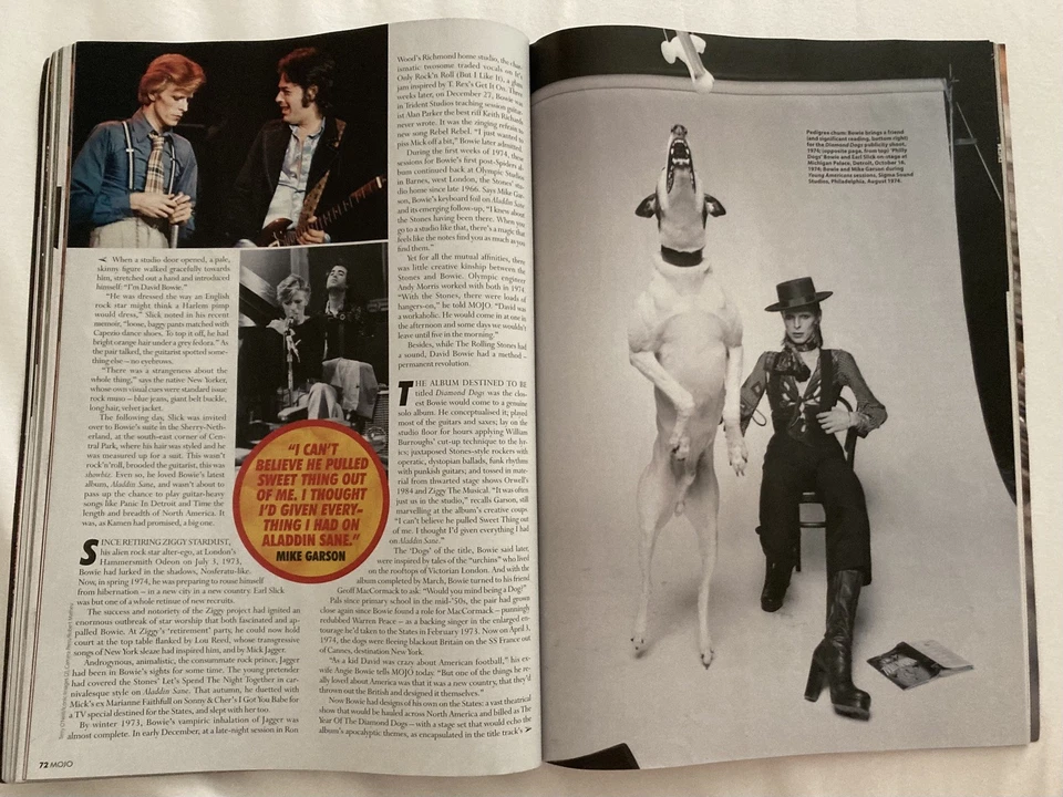 MOJO 373 Bowie,Queen,Kenney Jones, Tom Petty, The Cure, The Saints, Beatles  - Image 2 of 4