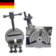 Teilapparat Rundtisch &Oslash; 80 mm 3 Slot mit 80mm Rundschraubstock