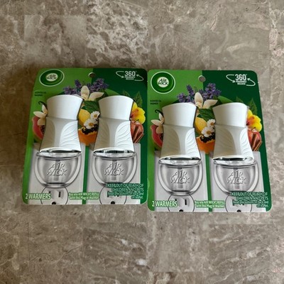 Air Wick Scented Oil Warmers 2-Pack, Warmers Only, Lot of 2 (4 total warmers)