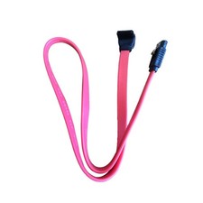 1PCS SATA 3.0 6Gb/s Right Angle SSD Hard Drive Data Cable 40cm/15.7" Wine Red