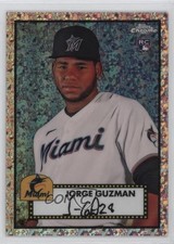 2021 Topps Chrome Platinum Anniversary 49/75 Jorge Guzman #54 1u6
