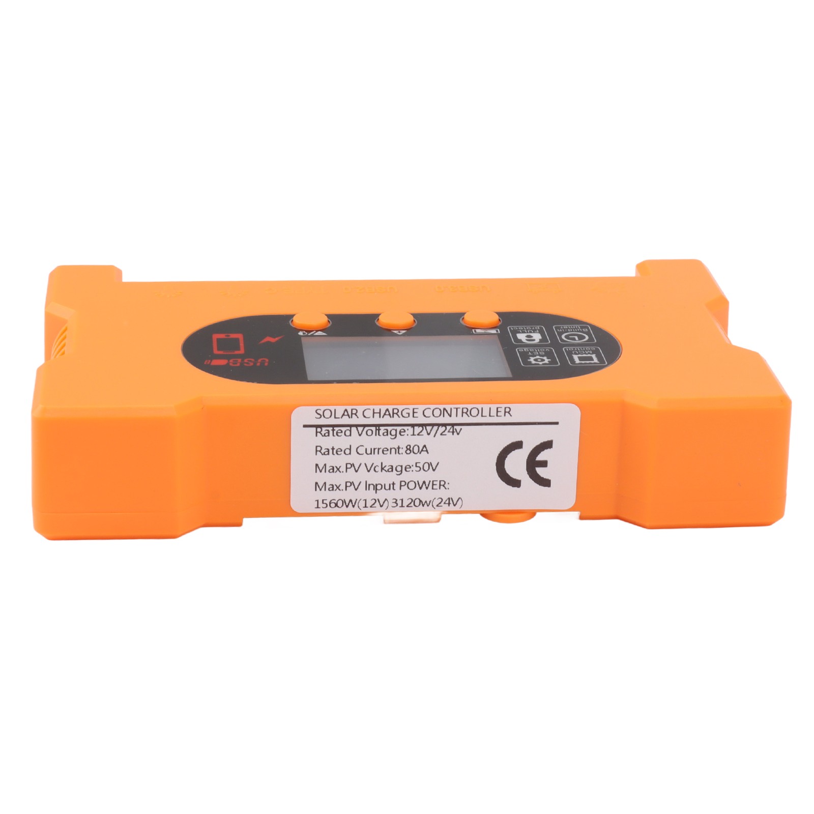 Solar Charge Controller Dual USB Type C Fast Charge Solar Charge Discharge