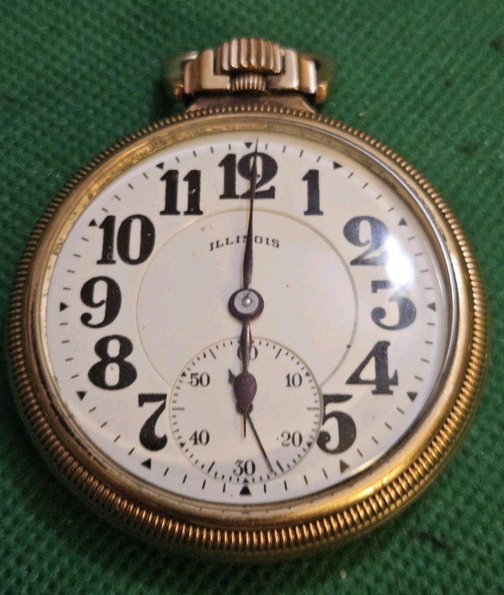 16s Illinois 21 Jewel Bunn Special Pocket Watch