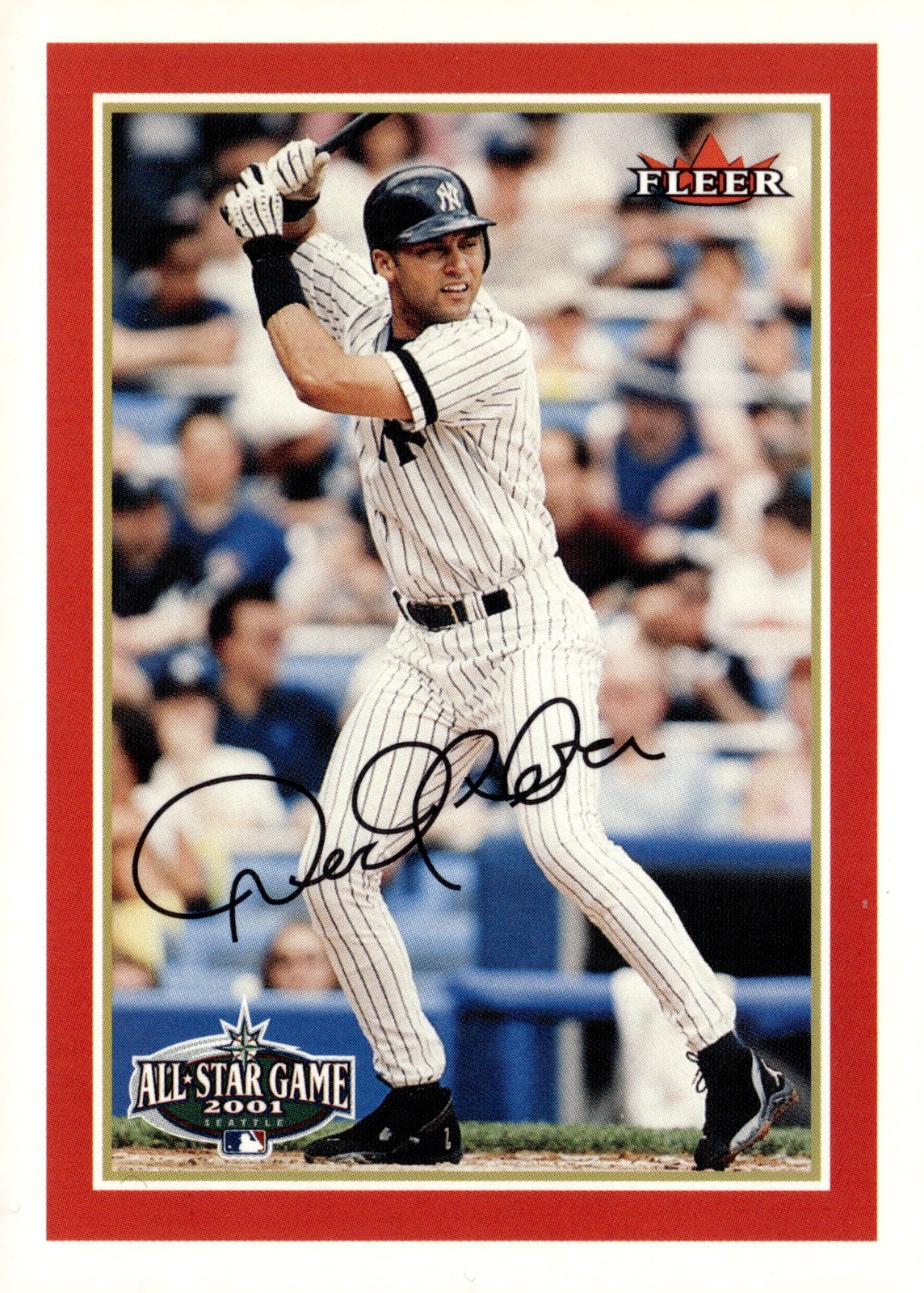 2001 Ritz-Oreo Play Ball #NNO Derek Jeter