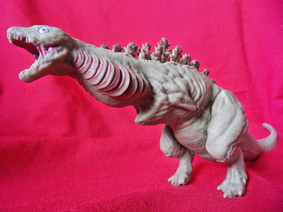 BANDAI 2016 SHIN GODZILLA SECOND FORM SOFUBI SOFVI FIGUR LÄNGE 13,5'' 34cm  UK