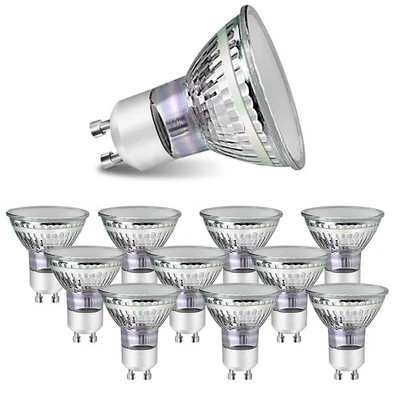 GU10 LED Leuchtmittel 3W Warmweiß 3000K Lampe Glühbirne 10-100 Stück