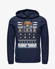 Nintendo The Legend Of Zelda Holiday Pattern Hoodie Fullsize S-5Xl