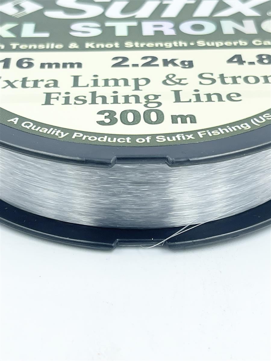 Монофильный шнур Sufix XL Strong Angelschnur 0,16мм / 2,20кг / 300 м