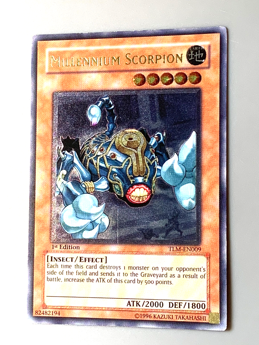 yugioh Millennium Scorpion TLM-EN009 Ultimate rare 1st Edition