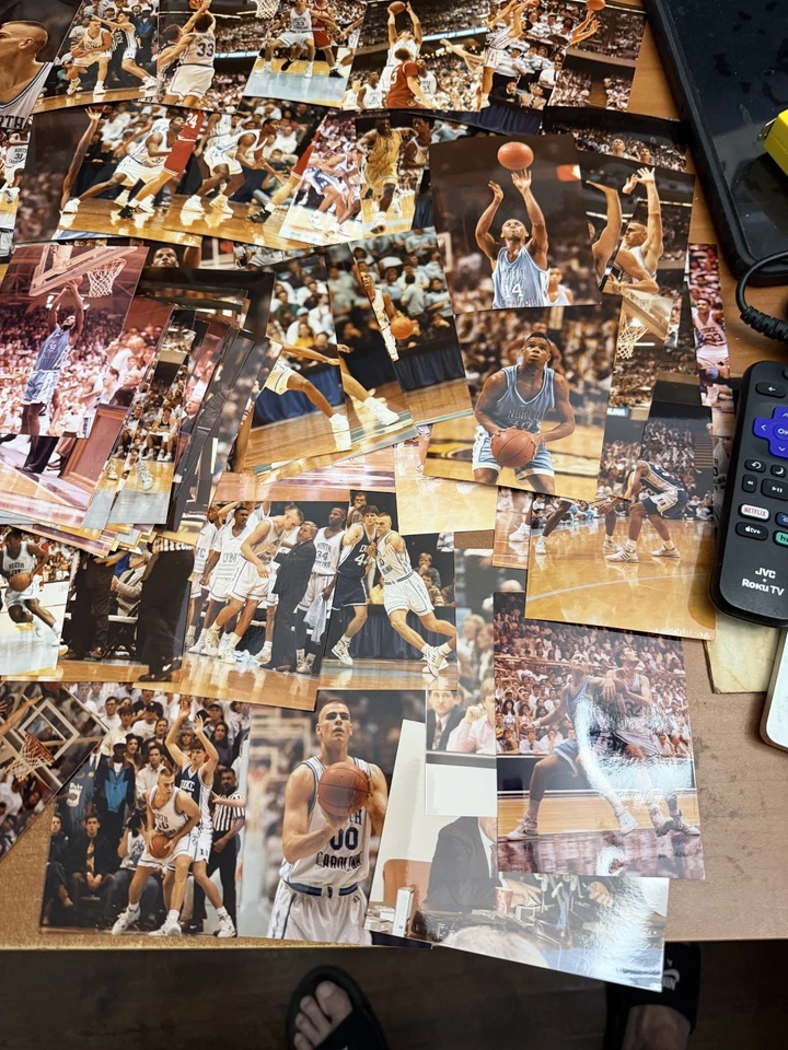 Imágenes instantáneas reales UNC Tar Heels baloncesto 1993 campeón nacional 137 de ellos Foto 2 de 4