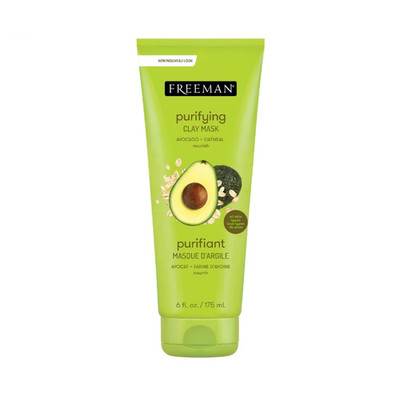 Freeman Avocado Oatmeal Clay Mask 175ml Deep Clean Face Pore Care Mask