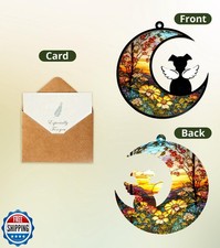 Dog Loss Sympathy Gift,Memorial Gifts for Loss of Dog,DIY Memorial Suncatcher...