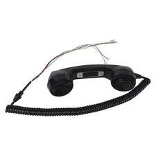 Hubbell Gai-Tronics 12515-007 Handset Kit, Black, Plastic