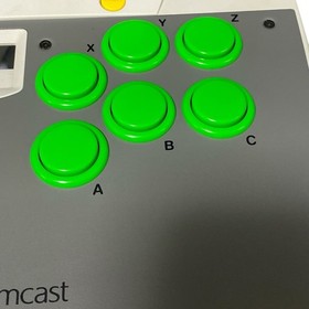 Sega Dreamcast Arcade Stick controller DC tested Joystick Japan HKT-7300 boxed