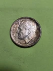 1954-S Choice BU Roosevelt Silver Dime Mint Set Coin, Light Toning