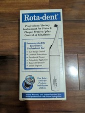 Vintage 90s Rota-dent Professional Rotary Electric Toothbrush Vintage 90s Rota-dent Professional Rotary Electric Toothbrush
