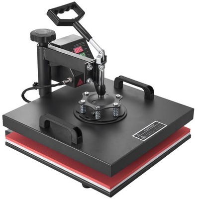 8 In 1 Heat Press15'' x 15'' Digital Transfer Sublimation for DIY T-Shirt Mug Cap