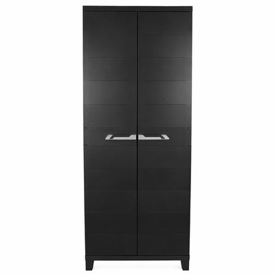 Aufbewahrungsschrank Kunststoffschrank Geräteschrank Prime schwarz Ondis24