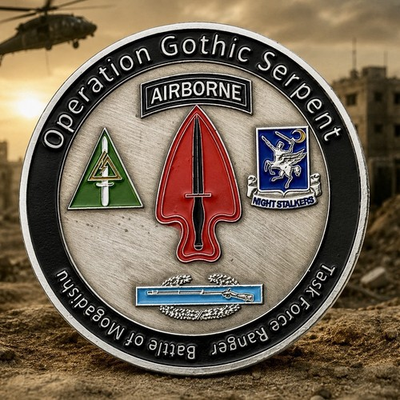 #ad Task Force Ranger Operation Gothic Serpent Shughart Gordon Challenge Coin RARE $399.99
