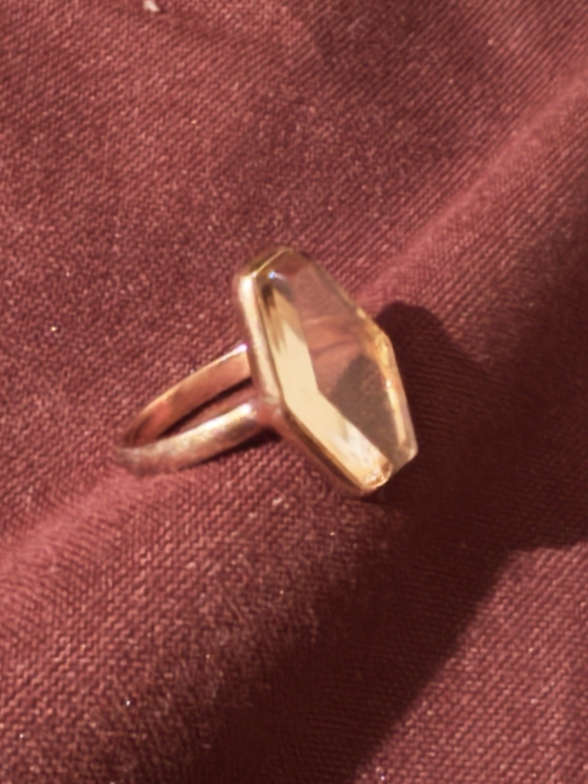 Gemstone Ring,925 Sterling Silver - image 1