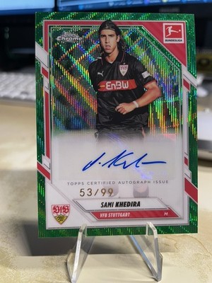 2025-26 TOPPS Chrome Bundesliga Sami Khedira Auto /99 - VfB Stuttgart