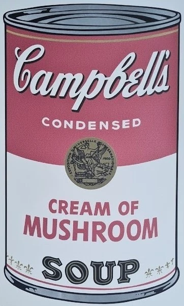 ANDY WARHOL * Campbells Cream of Mushroom * signed lithograph * limited # xx/100 - Bild 2 von 4