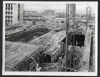 LE HAVRE Photo Originale reconstruction "Perret" ilot V2 Boulevard Foch