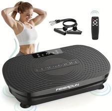 Whole Body Vibration Plate 330 LBS Capacity Multiple Modes for Toning Wellness  