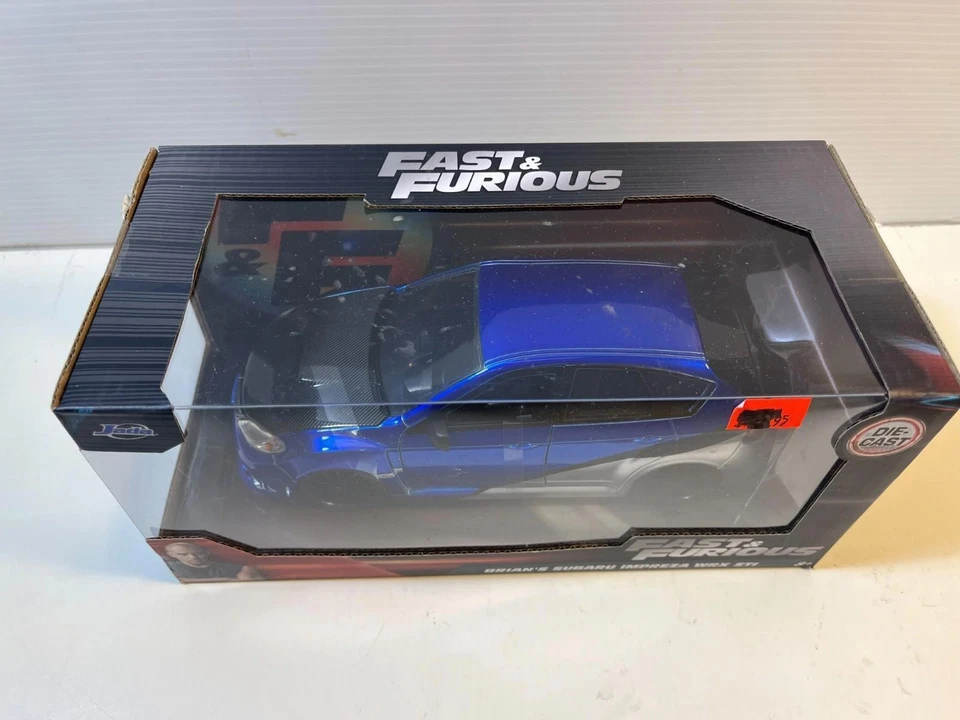 Brian's Subaru Impreza WRX STI New In The Box in 1/24 Scale Diecast by Jada - Image 2 of 4