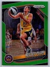 2025 Panini Prizm WNBA #59 Kelsey Plum Green Prizm