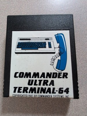 Commodore 64 C64 Commander Ultra Terminal-64 Tested Combine Shipping 