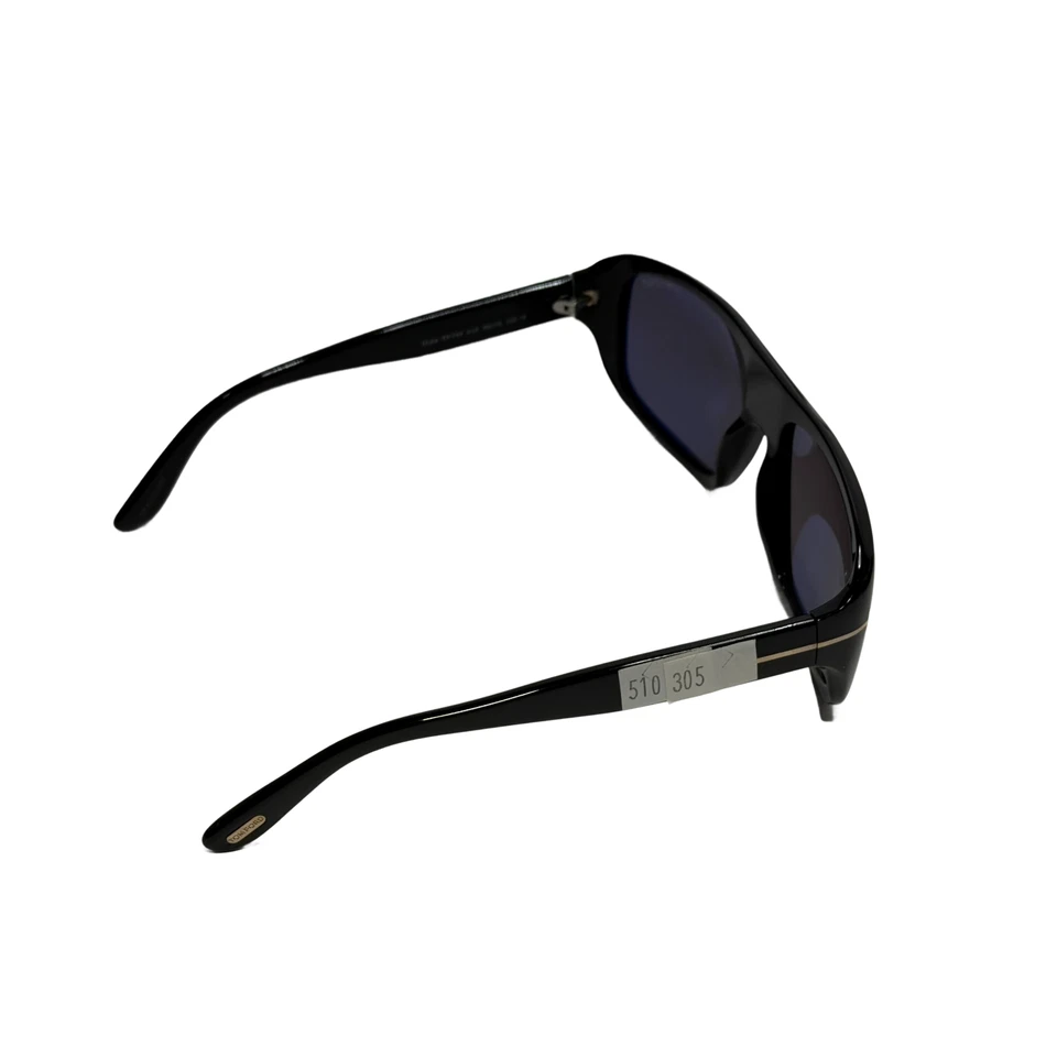 Очки солнцезащитные Tom Ford Duke TF754 01A черные квадратные авиаторские пластиковые 59-18-135 работают - Изображение 4 из 4