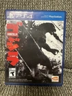 RARE Godzilla PS4 Game with Case, Tested Working