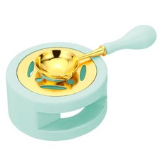 Wax Seal Warmer with Melting Spoon,for Wax Sealing Stamp Green,1.46 x 2.95" 