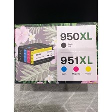 950XL 951XL Ink Cartridges 3 Pack for HP OfficeJet Pro 8600 8610 8620 -No Cyan