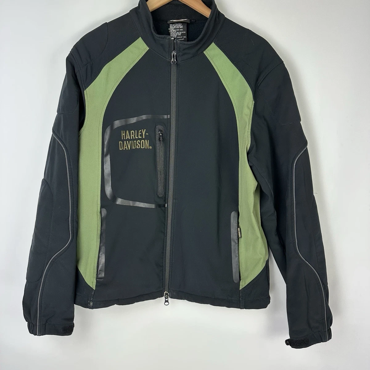 Harley-Davidson Motorcycle Jacket Green Coats, Jackets & Vests for