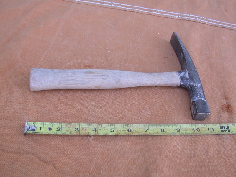 Craftsman rock masonry mason's hammer - as-is - 11" length - head 7"