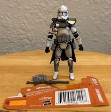 2007 Star Wars Clone Trooper Commander 30th Anniversary Saga Legends Figure new